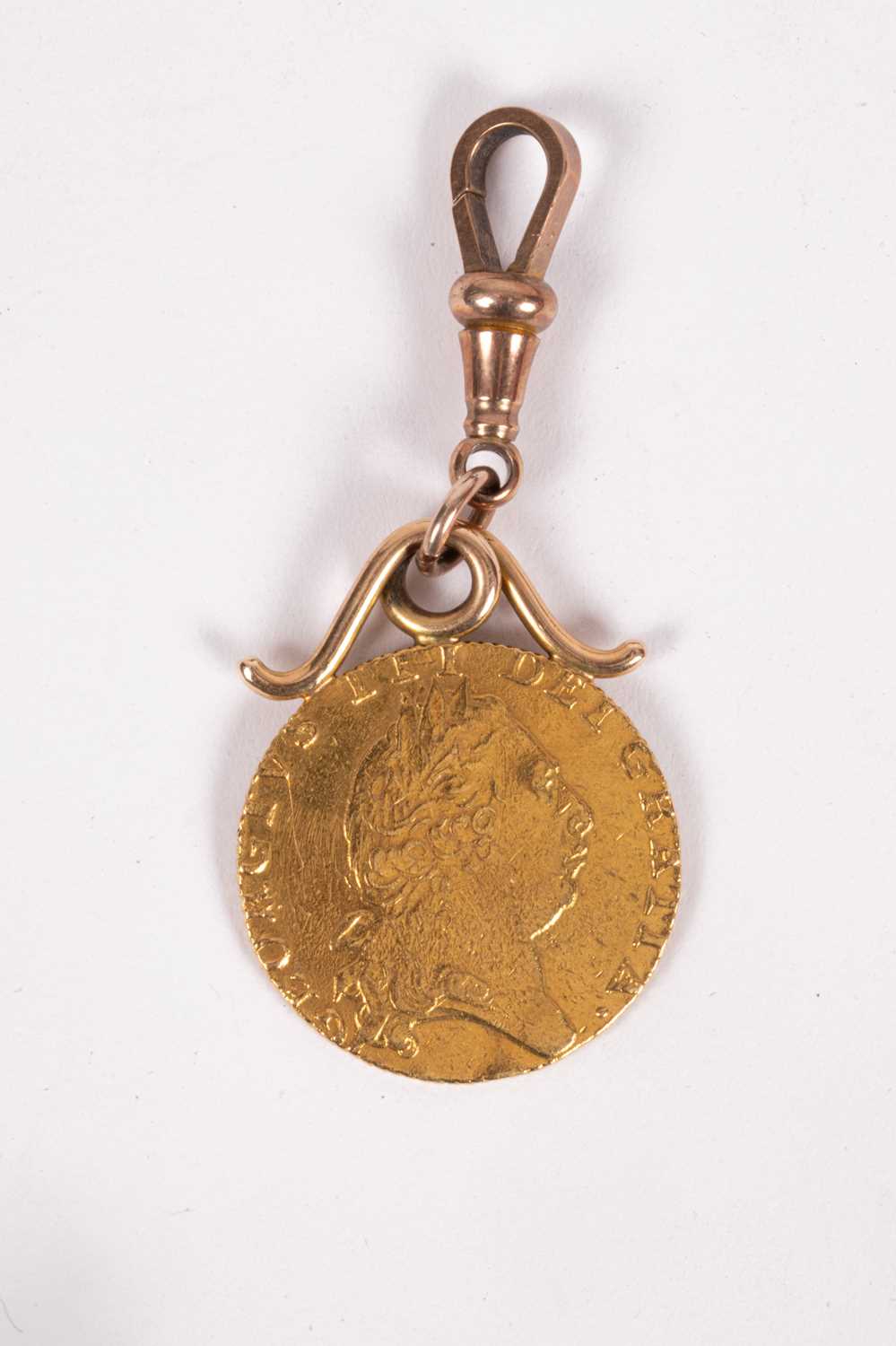 Lot 105 - A George III spade guinea