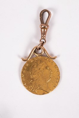 Lot 105 - A George III spade guinea