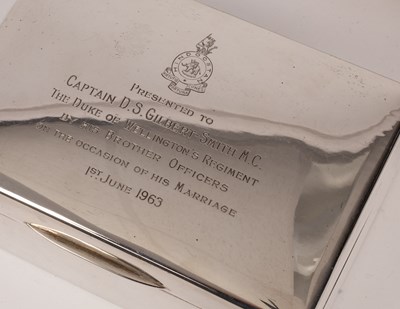 Lot 48 - A silver waiter of SAS interest