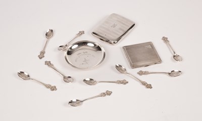 Lot 56 - A small circular dish, Garrard & Co.