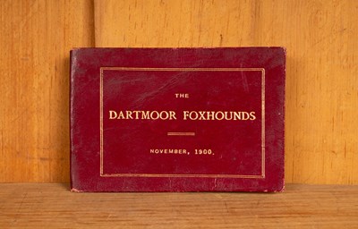 Lot 524 - Lists of The Dartmoor Foxhounds