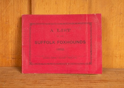 Lot 528 - Lists of hounds