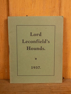Lot 528 - Lists of hounds