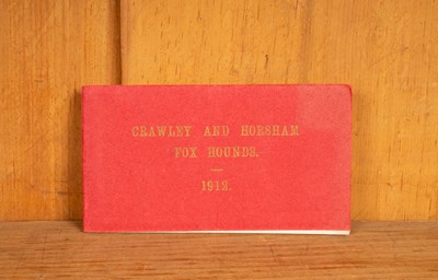 Lot 525 - Lists of hounds