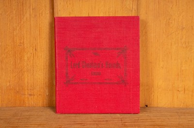Lot 496 - Lists of hounds