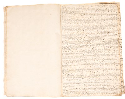 Lot 809 - A 17th Century copy letter book relating to William Freeman (d. 1707)