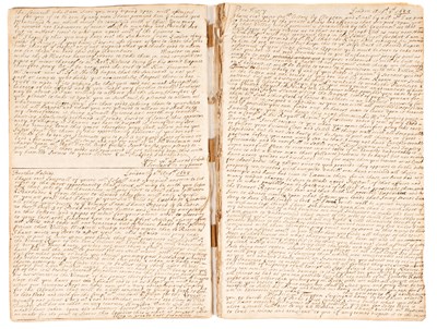 Lot 809 - A 17th Century copy letter book relating to William Freeman (d. 1707)