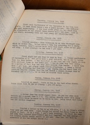 Lot 429 - The Archive of Lady Mary Pamela Madeline Sibell Strickland / Lyon (1895-1991), née Charteris