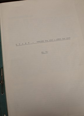 Lot 429 - The Archive of Lady Mary Pamela Madeline Sibell Strickland / Lyon (1895-1991), née Charteris
