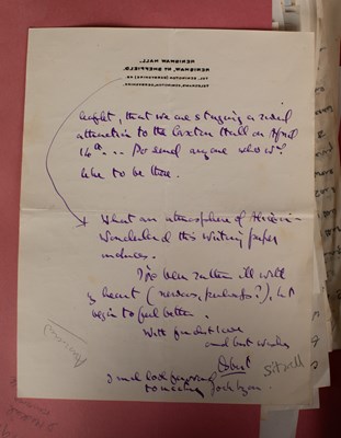 Lot 429 - The Archive of Lady Mary Pamela Madeline Sibell Strickland / Lyon (1895-1991), née Charteris