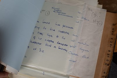 Lot 429 - The Archive of Lady Mary Pamela Madeline Sibell Strickland / Lyon (1895-1991), née Charteris