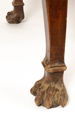 Lot 102 - A George II Irish mahogany library table