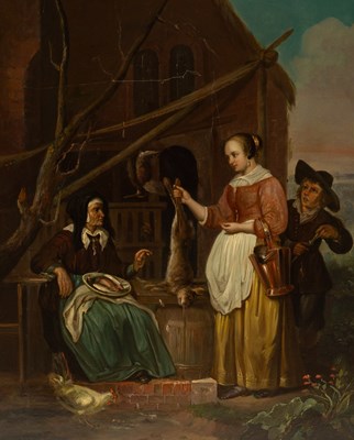 Lot 77 - After Gabriel Metsu (1629-1667)