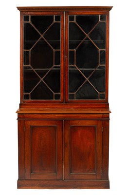 Lot 230 - A late Victorian mahogany bookcase