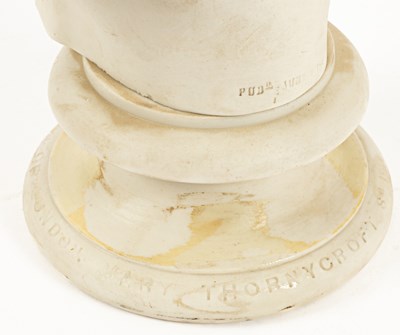 Lot 35 - A Copeland Parian bust of HRH Princess Alexandra