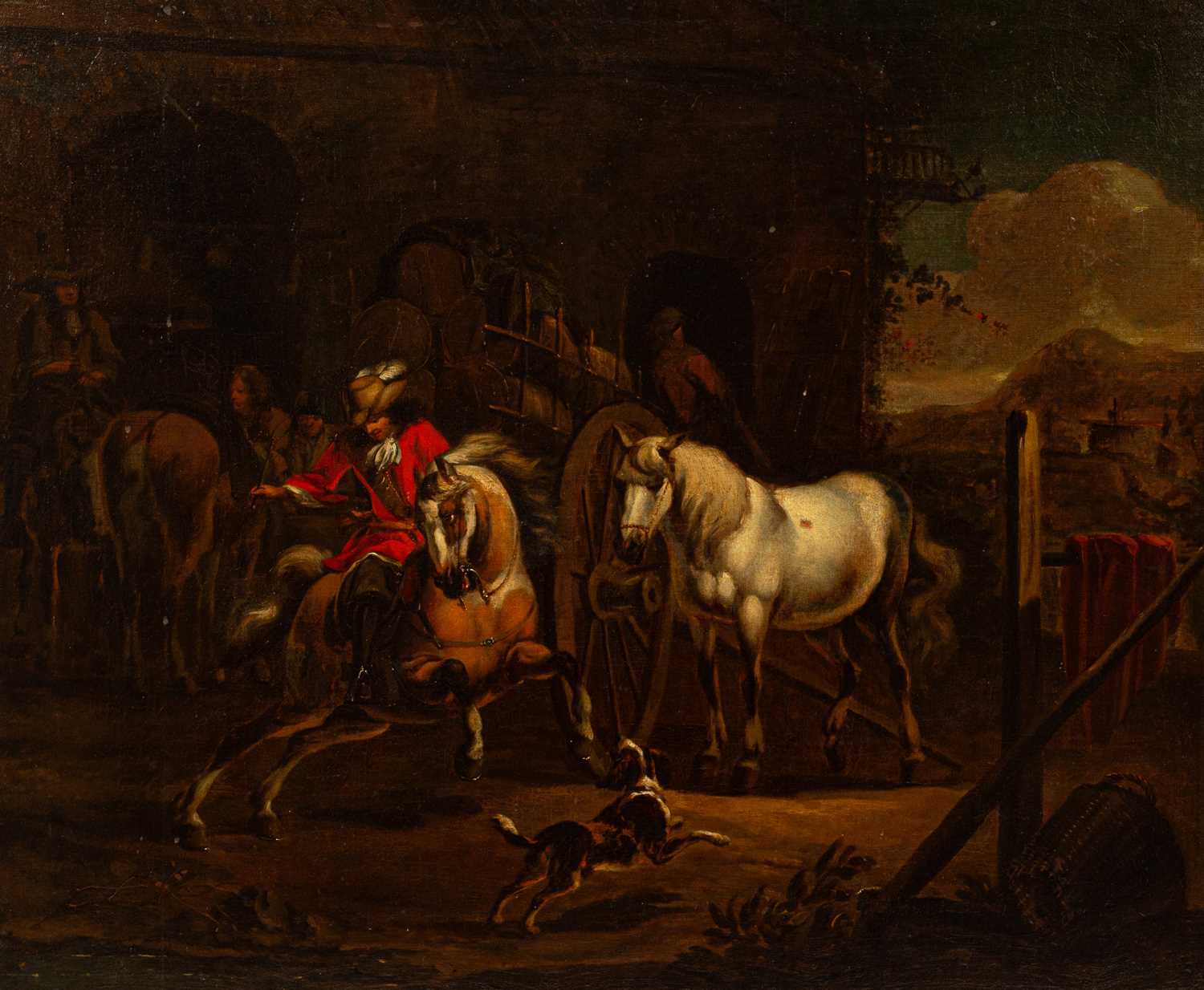 Lot 248 - Follower of Dirck Stoop (c. 1615–1686)