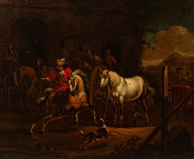 Lot 248 - Follower of Dirck Stoop (c. 1615–1686)