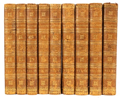 Lot 231 - Shakespeare (William) The Dramatic Works