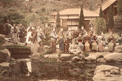 Lot 68 - An early 20th Century Japanese photograph album