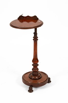 Lot 160 - A Victorian mahogany adjustable book stand/screen/table