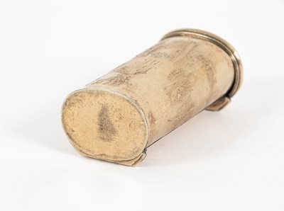 Lot 38 - A George III silver gilt nutmeg grater