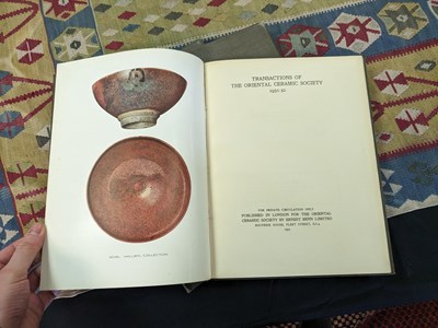 Lot 185 - Transactions of The Oriental Ceramic Society