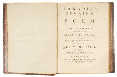 Lot 767 - Milton (John)