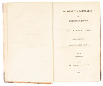 Lot 774 - Coleridge (Samuel Taylor)