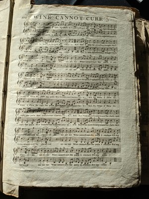 Lot 758 - A folio album of private bound 18th & 19th Century sheet music and others