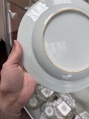 Lot 20 - A set of eight Chinese famille rose plates
