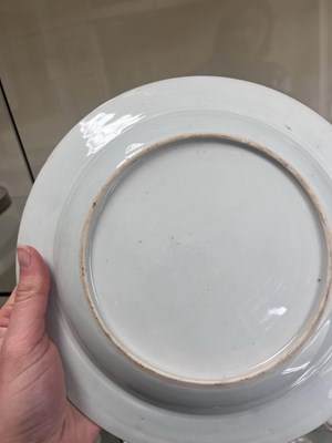 Lot 20 - A set of eight Chinese famille rose plates