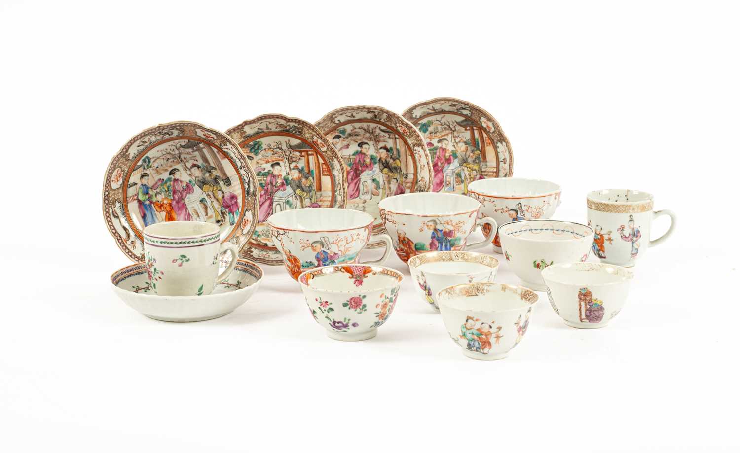 Lot 85 - A quantity of Chinese tea wares