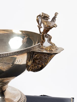 Lot 60 - Royal Interest: A commemorative silver bowl