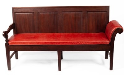 Lot 581 - A 19th Century oak settle
