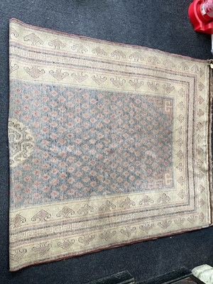 Lot 296 - A Khotan long rug