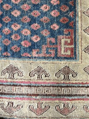 Lot 296 - A Khotan long rug