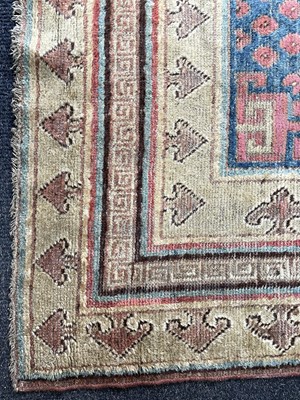 Lot 296 - A Khotan long rug