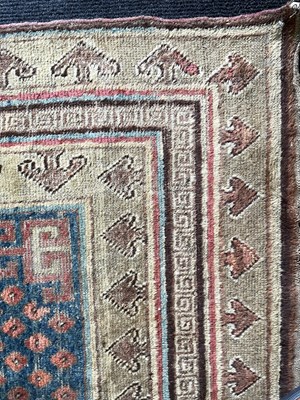Lot 296 - A Khotan long rug