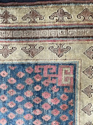 Lot 296 - A Khotan long rug