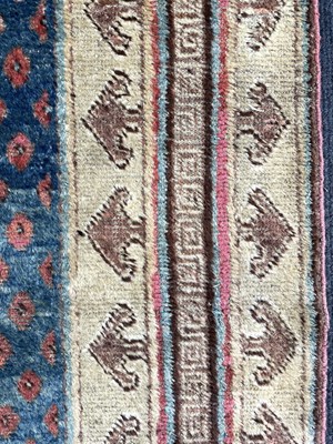 Lot 296 - A Khotan long rug