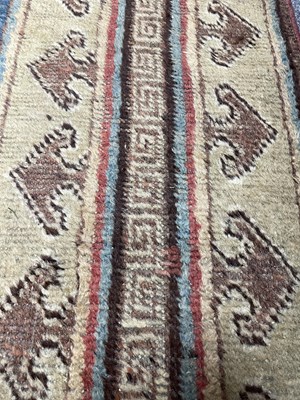 Lot 296 - A Khotan long rug