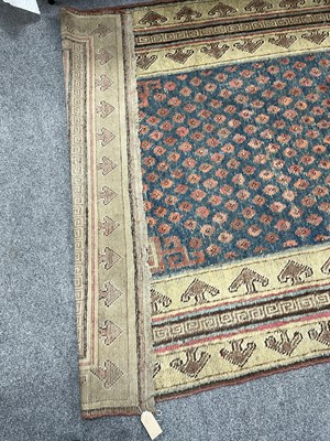 Lot 296 - A Khotan long rug