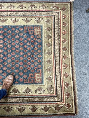 Lot 296 - A Khotan long rug