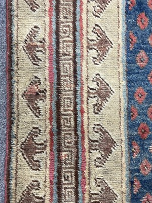 Lot 296 - A Khotan long rug