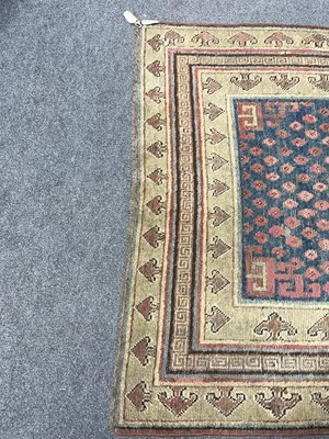 Lot 296 - A Khotan long rug