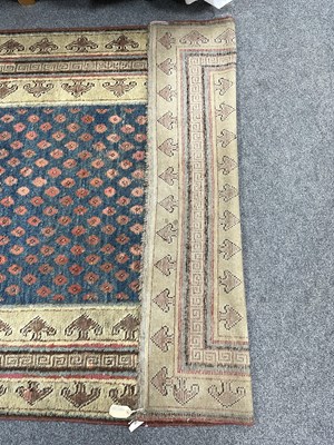 Lot 296 - A Khotan long rug