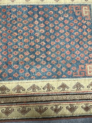 Lot 296 - A Khotan long rug