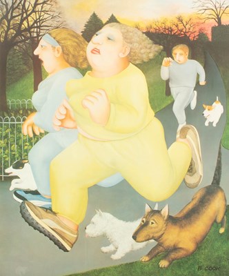 Lot 37 - Beryl Cook (1926-2008)