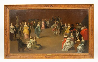 Lot 95 - Follower of Hieronymous (Den Danser) Janssens (1624-1693)