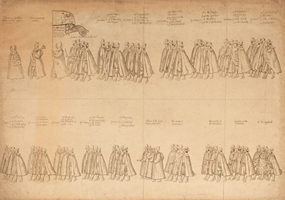 Lot 31 - Panorama, The Funeral Procession of Queen Elizabeth
